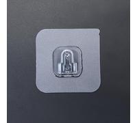 SUXUMHAO suxuMhao, 20 ganci per bagno e cucina, adesivo impermeabile, multifunzionale, senza foratura, chiodo senza traccia, fibbia per bambini, fibbia adesiva mobile per montaggio a parete (fibbia