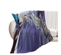 SUYEKON Code Geass, Coperta in pile con motivo anime Zero e His Majesty Lelouch, decorazione autunnale, per casa, camera da letto, divano, campeggio, morbida, 101,6 x 127 cm