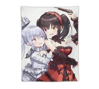 SUYEKON DATE A LIVE Poster The White Goth Girl Tokisaki Kurumi Wall Art Stampe Arazzo Regali Foto Pittura Arazzi Decorazione per la Casa 76,2 x 101,6 cm