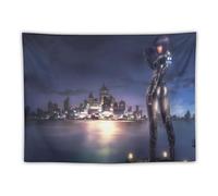 SUYEKON Ghost in the Shell - Poster anime giapponese Motoko Kusanagi, decorazione per la casa, arazzo da appendere alla parete, stampa per camera da letto, pittura decorativa, arazzo estetico per la