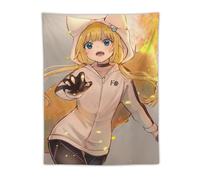 SUYEKON Kemono Jihen Poster The Fox Kon Stampa artistica arazzo da parete arazzo da parete per camera da letto decorazione per la casa regalo estetica 76,2 x 101,6 cm