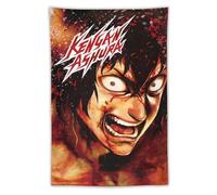SUYEKON Kengan Ashura The Blood Combat Poster (2) Decorazione per la casa Arazzo da parete Stampa artistica da parete per camera da letto pittura decorativa Arazzi estetica per la stanza 101,6 x 152,4