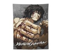 SUYEKON Kengan Ashura The Blood Combat Poster 7 Arazzo da parete per camera da letto Arazzi soggiorno pareti decorative 76,2 x 101,6 cm