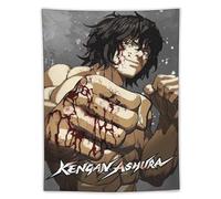 SUYEKON Kengan Ashura The Blood Combat Poster 7 stampe artistiche da parete arazzo da parete per camera da letto decorazione per la casa regalo estetica 152,4 x 203,2 cm