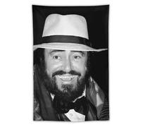 SUYEKON Luciano Pavarotti Poster World Tenor Art Photos Arazzi Stampa artistica da parete Foto Dipinto Arazzo da appendere Foto Famiglia Camera da Letto Decorazione Regalo 101,6 x 152,4 cm