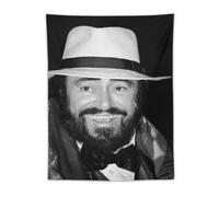 SUYEKON Luciano Pavarotti Poster World Tenor Art Photos Arazzo Stampe Arazzo Estetico Wall Art Camera da Letto Arazzi Pareti Camera da Letto Decorazione Casa 76,2 x 101,6 cm