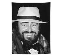 SUYEKON Luciano Pavarotti Poster World Tenor Art Photos Stampa Foto Arte Arrivo Arredo Casa Decorativo Camera da Letto Moderno Arazzi Regali 152,4 x 203,2 cm