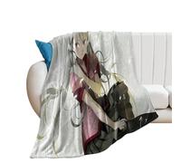SUYEKON Monogatari Series Anime Poster (2) Coperta di flanella per divano, coperta in pile 300 g/m², decorazione per camera da letto, uso per tutte le stagioni, 101,6 x 127 cm