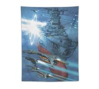 SUYEKON Poster a tema anime Space Battleship Yamato (13), decorazione da parete per camera da letto, decorazione per la casa, da appendere, 76,2 x 101,6 cm