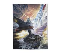 SUYEKON Poster a tema anime Space Battleship Yamato (15) arazzo da parete con pergamena pittura pittura pittura soggiorno decorazione casa camera da letto 76,2 x 101,6 cm