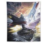 SUYEKON Poster a tema anime Space Battleship Yamato (15) con stampe artistiche da parete, decorazione per la casa, 127 x 152,4 cm