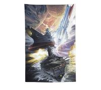 SUYEKON Poster a tema anime Space Battleship Yamato, 152,4 x 228,6 cm