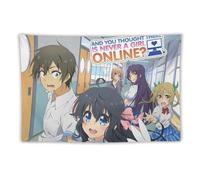 SUYEKON Poster con scritta in inglese "And You Thought There Is Never A Girl Online" - Arazzo da parete estetico per la stanza, decorazione moderna per la casa, idea regalo, 152,4 x 228,6 cm