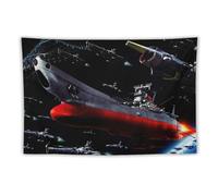 SUYEKON Poster da parete a tema anime Space Battleship Yamato, decorazione da parete per camera da letto, moderna, 101,6 x 152,4 cm