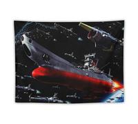 SUYEKON Poster da parete a tema anime Space Battleship Yamato, decorazione da parete per camera da letto, moderna, 76,2 x 101,6 cm