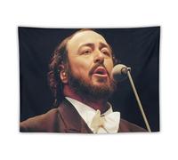 SUYEKON Poster di Luciano Pavarotti con foto d'arte del tenore del mondo (1) arazzo da parete con stampa artistica da parete, decorazione per camera da letto, regalo, 76,2 x 101,6 cm