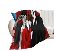 SUYEKON Samurai Champloo Art Anime Posters (3), coperta in pile per l'autunno, decorazione per la casa, per letto, divano, campeggio, morbida, 178 x 203 cm
