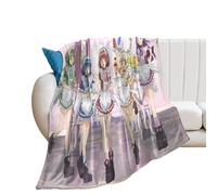 SUYEKON Tokyo Mew Mew Anime Poster (4) Coperta in pile di flanella per tutte le stagioni, comoda coperta leggera in peluche decorazione autunnale 127 x 152,4 cm