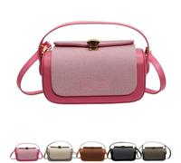 SUYOIKHGMN Sac bandoulière à rabat coloré, mini sac de voyage pour femme, grande capacité, élégant et pratique