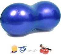 SUYSANP Peanut Ball Yoga Training Ball Fitness Equilibrio dei bambini Esercizio delle donne incinte Yoga Ball (Blue)