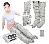 SUYUDD Pressoterapia Professionale per Casa per Gambe, Macchina per Pressoterapia a Casa, Pressoterapia Gambe e Pancia, Apparecchio Pressoterapia, Massaggiatore Elettrico a Compressione d'Aria