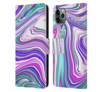 SUZAN LIND MARMOREO 2 CUSTODIA COVER A PORTAFOGLIO PER APPLE iPHONE TELEFONI