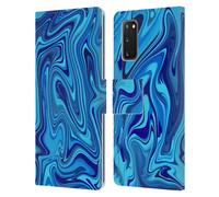 SUZAN LIND MARMOREO CUSTODIA COVER A PORTAFOGLIO IN PELLE PER SAMSUNG TELEFONI 1