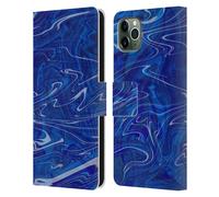 SUZAN LIND MARMOREO CUSTODIA COVER A PORTAFOGLIO PER APPLE iPHONE TELEFONI