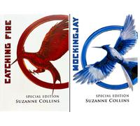 Suzanne Collins 2 Libri Set: Cathching Fire E Mockingjay (Inglese, IN Brossura)