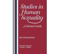 Suzanne G. Frayser Studies in Human Sexuality (Copertina rigida)