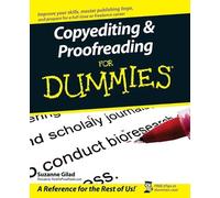 Suzanne Gilad Copyediting and Proofreading For Dummies (Tascabile)