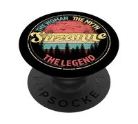 Suzanne la donna il mito la leggenda nome personalizzato PopSockets PopGrip Adesivo