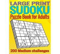 Suzanne M.A Game Press Suzanne M a Large print Sudoku Puzzle book (Tascabile)