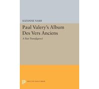 Suzanne Nash Paul Valery's Album des Vers Anciens (Tascabile)