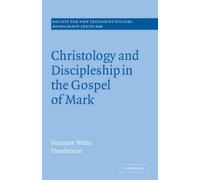 Suzanne Watts Hender Christology and Discipleship in the Gospel of M (Tascabile)