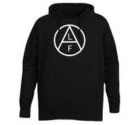 Suzetee Animal Liberation Front Maglione con Cappuccio Unisex Nero con Cappuccio