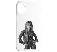 Suzi Quatro Can The Can Singer di Allan Ballard Custodia per iPhone 16 Plus