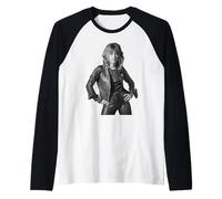Suzi Quatro Can The Can Singer di Allan Ballard Maglia con Maniche Raglan