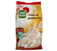 Suzi Wan Nuvole di Drago, Cialde ai Gamberetti ideali per Aperitivi, 12 bustine da 50 g ognuna