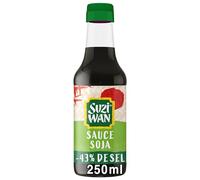 SUZI WAN Salsa di soia Allegee in sale, 250 ml