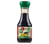 Suzi Wan Salsa di Soia Ridotto Contenuto di Sale, 12 bottigliette da 125 ml