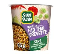 SUZI WAN Tagliatelle in barattolo, sapore di gamberetti tailandesi, 65 g