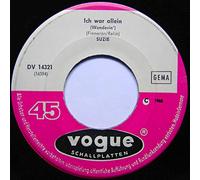 SUZIE - Ich war allein (Wanderin`)/Denk´nur an uns beide (7" Vinyl Single)(1965)(Vogue DV 14321)