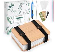 Suziko Kit Professionale per Pressare Fiori - 6 Strati, 16x21 cm, Kit per Pressare Fiori per Adulti e Bambini - Ottimo Regalo per gli Amanti delle Arti e dei Mestieri