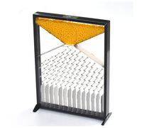 SUZLAZYR Galton Board - Galton Board Modello dimostrativo di probabilità con Curva a Campana, Legge statistica Efficace, per l'insegnamento di Laboratorio di Fisica a Scuola