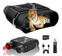 SUZLAZYR Occhiali per visione notturna, binocolo per visione notturna per adulti, zoom digitale 8x, visione notturna con schermo HD da 3", batteria ricaricabile da 4000 mAh, attrezzatura per caccia e