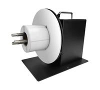 SUZLAZYR Riavvolgitore Automatico di Etichette - velocità Regolabile Riavvolgitore di Etichette da 185 mm, Riavvolgimento bidirezionale, Dimensioni Anima 1-3", Sincronizzato con la Stampante