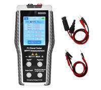 SUZLAZYR Tester per Pannelli solari Misuratore MPPT Multimetro fotovoltaico, Potenza Massima 800 W, Tester per Moduli fotovoltaici 60 V/35 A per Tensione a Circuito Aperto e Corrente di cortocircuito