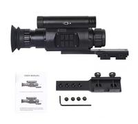 SUZLAZYR Visore Notturno Digitale, Mirino a infrarossi IR 940nm per la Caccia, Monoculare per Visione Notturna OLED HD 1920x1080 con Zoom Digitale 4X, Resistente agli Urti