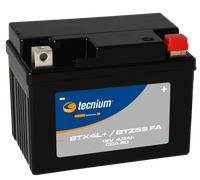 SUZUKI 125 200 TSR / 350 DR S / 650 DR - BATTERIA TECNIUM BTX4L-SLA / 820669